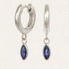 Accessories Temple of the Sun Earrings | Alessandra Earrings Sapphire- Silver