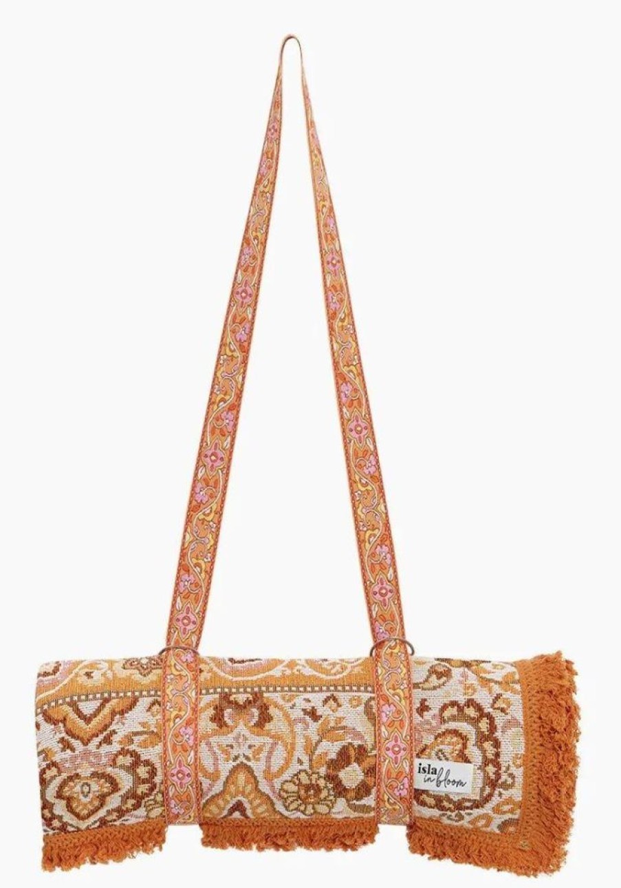 Accessories Isla in Bloom Bags | Folk Carry Strap - Papaya