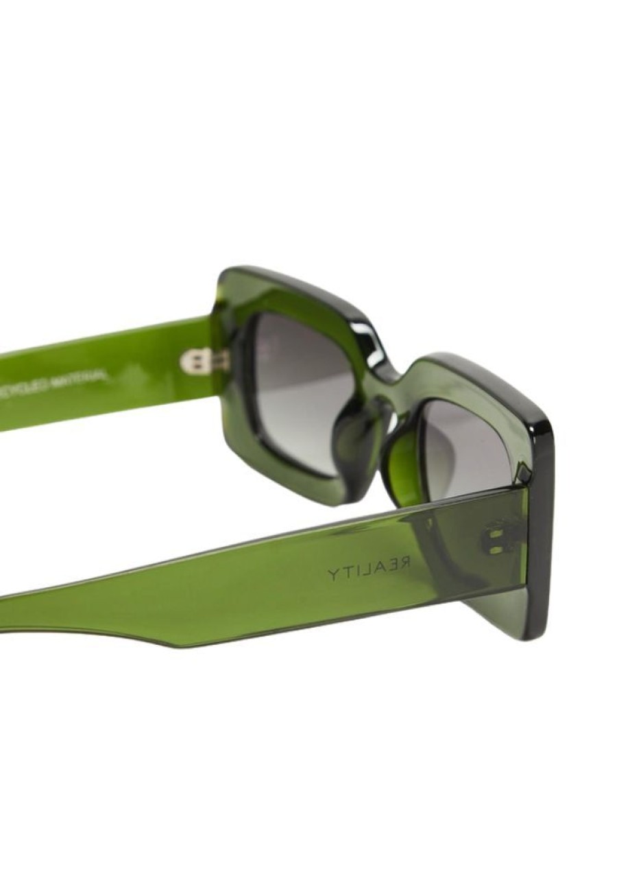 Accessories Reality Eyewear Sunglasses | Beat Generation- Moss Green