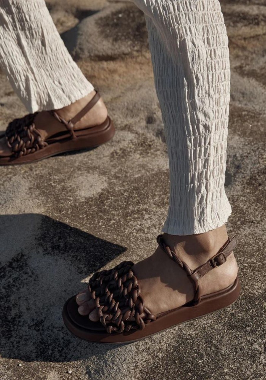 Accessories LA Tribe Sandals & Slides | Loop Sandal- Chocolate