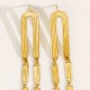 Accessories Temple of the Sun Gold Jewels | Renata Arch Earrings - Gold