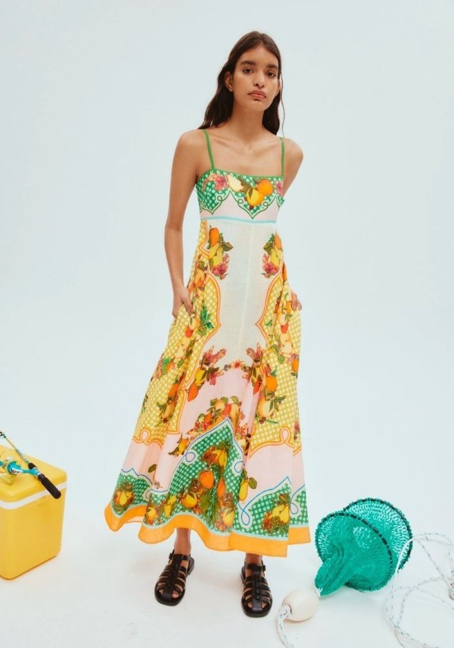 Fashion Alemais Midi Dress | Lemonis Sundress