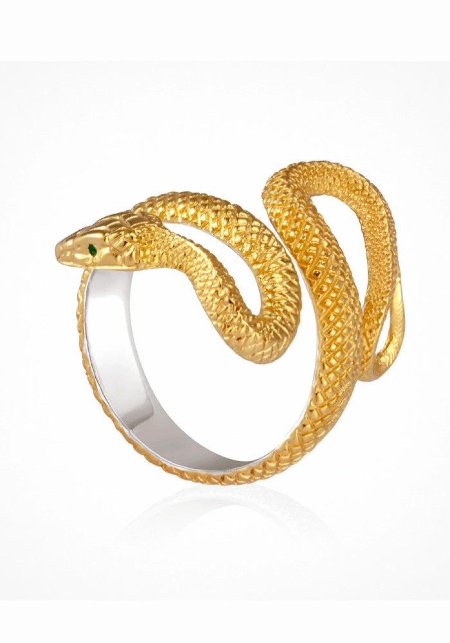 Accessories Temple of the Sun Rings | Serpent Ring Gold