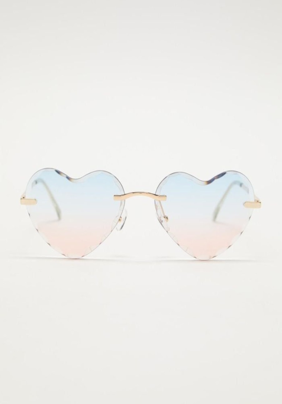 Accessories Reality Eyewear Sunglasses | Two Hearts- Sky