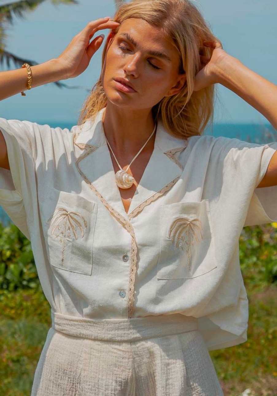 Fashion Palm Collective Tops | Island Blouse