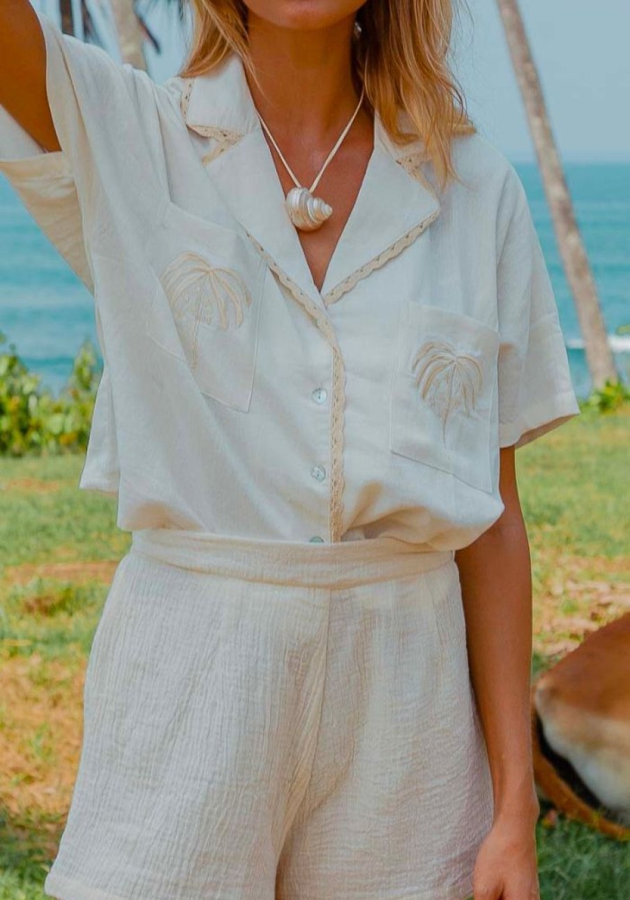 Fashion Palm Collective Tops | Island Blouse