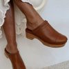 Accessories Cabo Gypsy Heels | Malibu Clogs - Whiskey