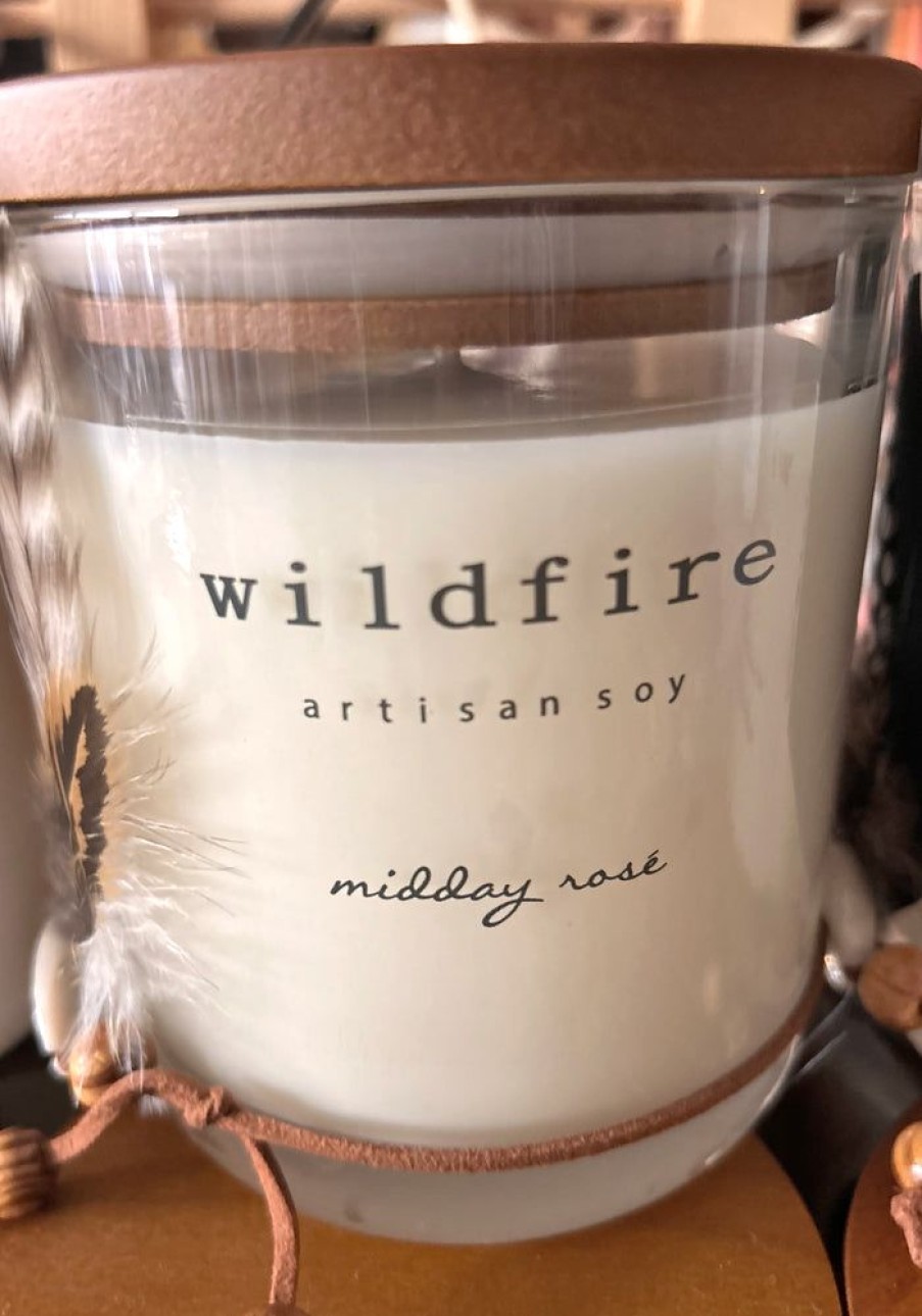 Homewares WILDFIRE CANDLES | Midday Rose Soy Candle