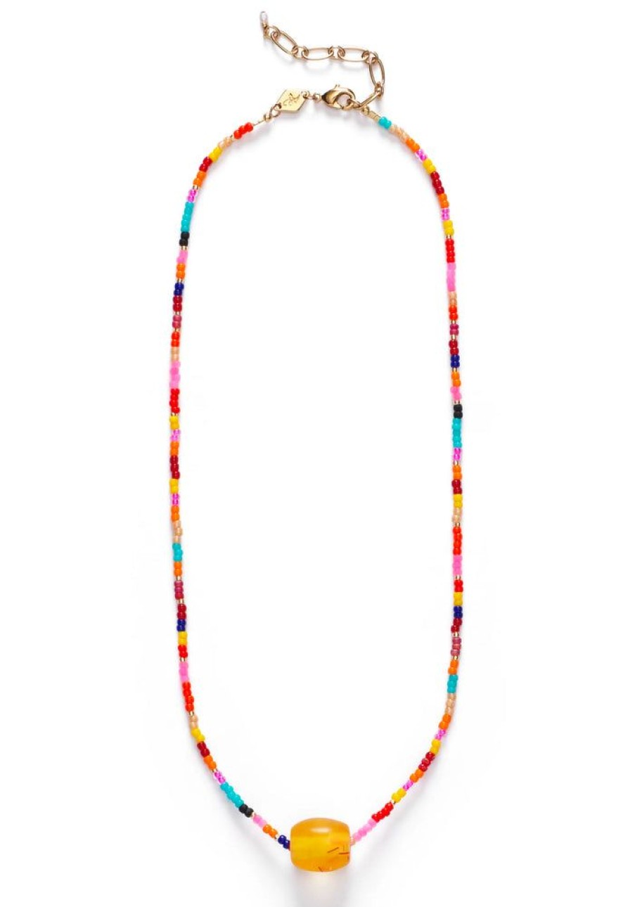 Accessories Anni Lu Necklaces | Sunny Eldorado Necklace- Golden