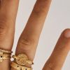 Accessories Temple of the Sun Gold Jewels | Aria Ring