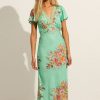 Fashion Auguste Midi Dress | Rianne Midi Dress - Mint Green