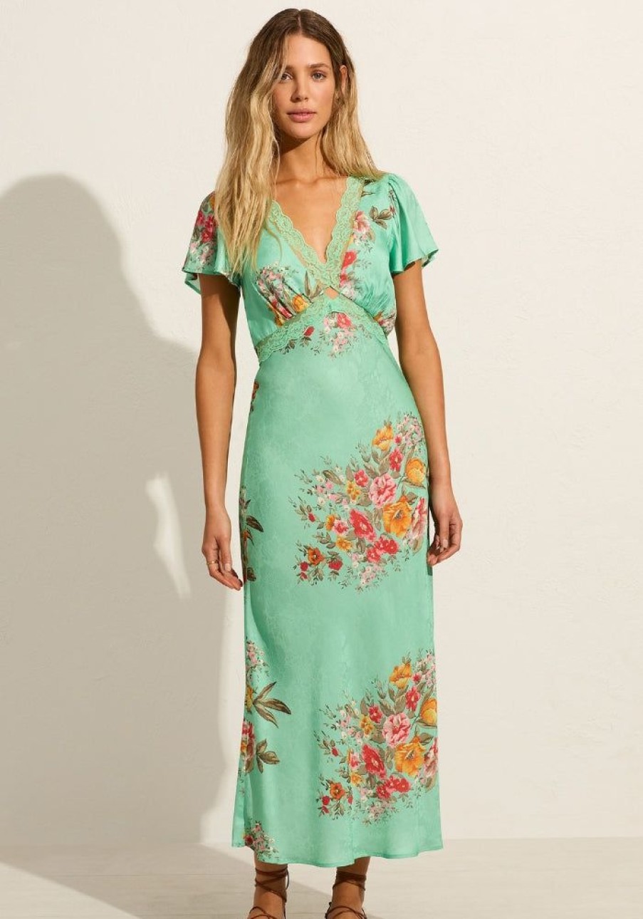 Fashion Auguste Midi Dress | Rianne Midi Dress - Mint Green