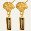 Accessories Temple of the Sun Gold Jewels | Hali Earrings- Gold