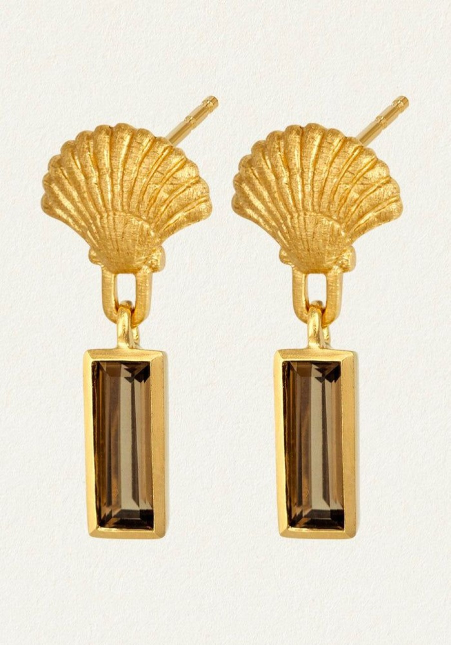 Accessories Temple of the Sun Gold Jewels | Hali Earrings- Gold