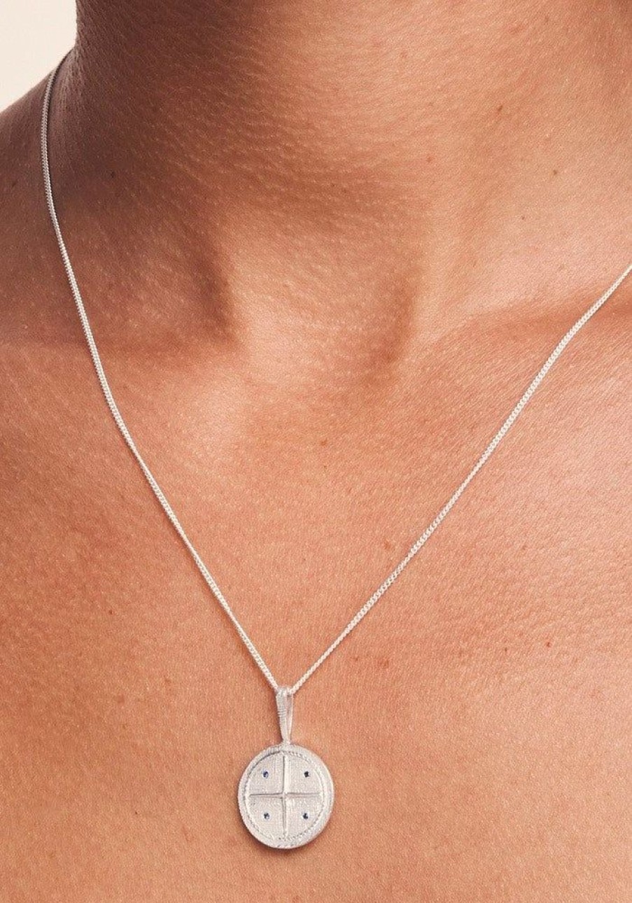 Accessories Temple of the Sun Silver Jewels | Atlas Necklace - Silver