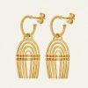 Accessories Temple of the Sun Gold Jewels | Mena Earrings