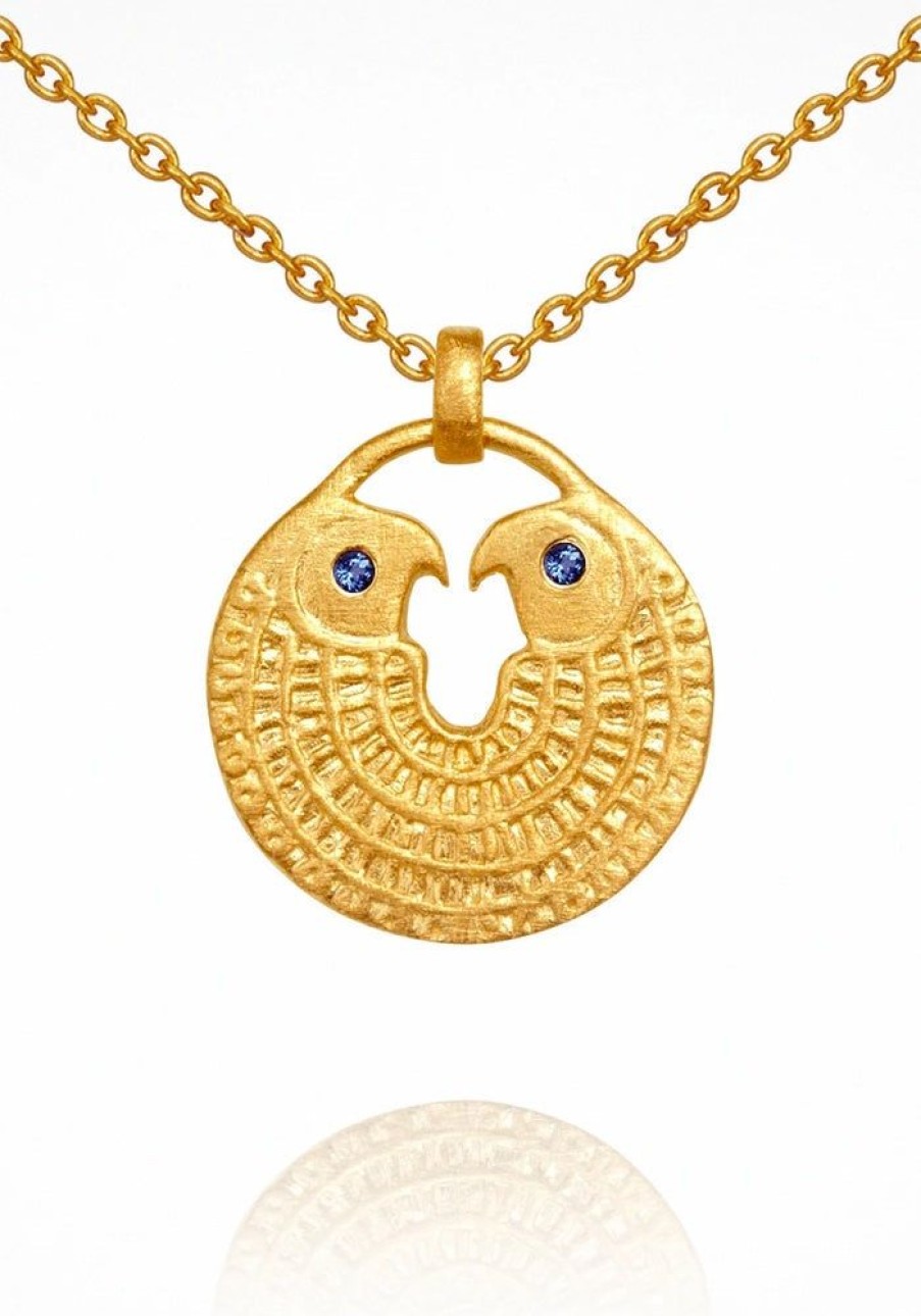 Accessories Temple of the Sun Gold Jewels | Falcon Necklace