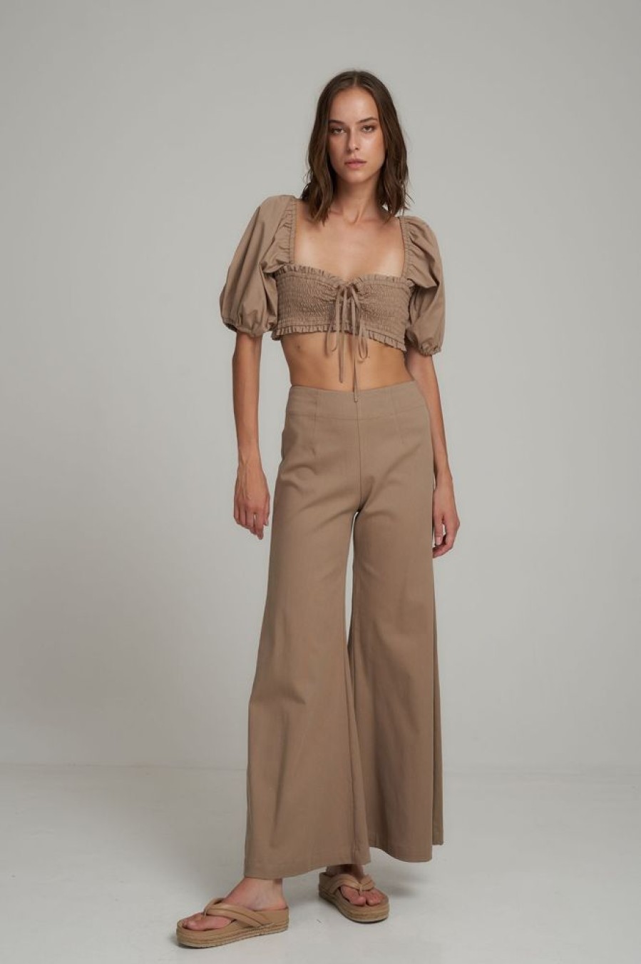 Fashion Lilya Shorts + Pants | Napali Pant-Bark