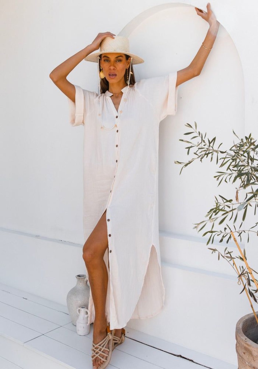 Fashion Cabo Midi Dress | Como Maxi Shirt Dress