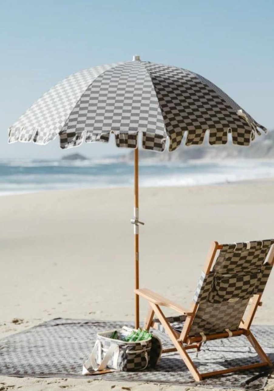 Accessories Business & Pleasure Co Beach Towels + Umbrellas | Xl Beach Towel - Green Checker