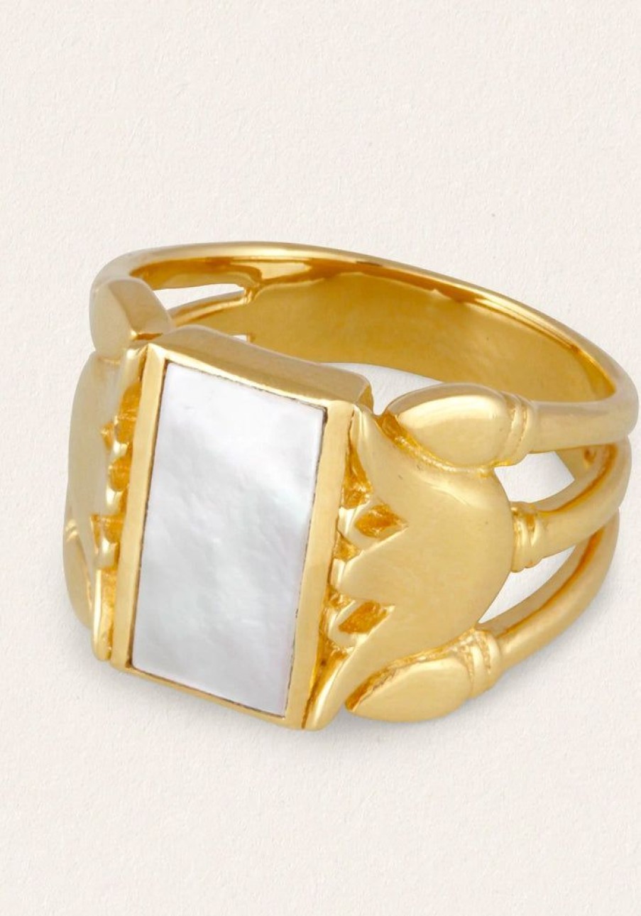 Accessories Temple of the Sun Rings | Lotus Ring Gold