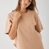 Fashion Arcaa Movement Knits & Sweaters | Harper Organic Knit Tshirt - Honey