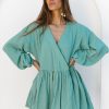 Fashion Cabo Mini Dress | Haven Dress - Sea Green