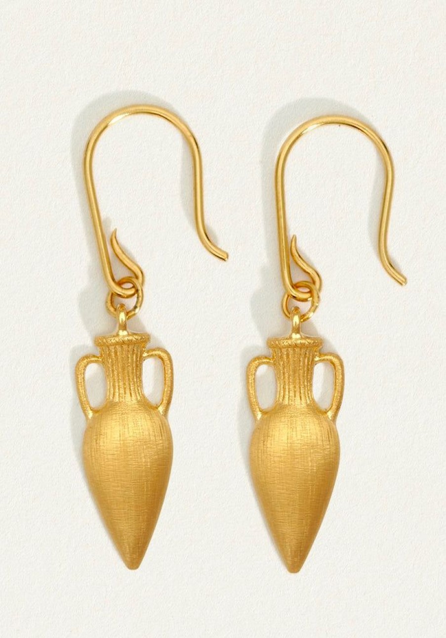 Accessories Temple of the Sun Gold Jewels | Corinth Earrings