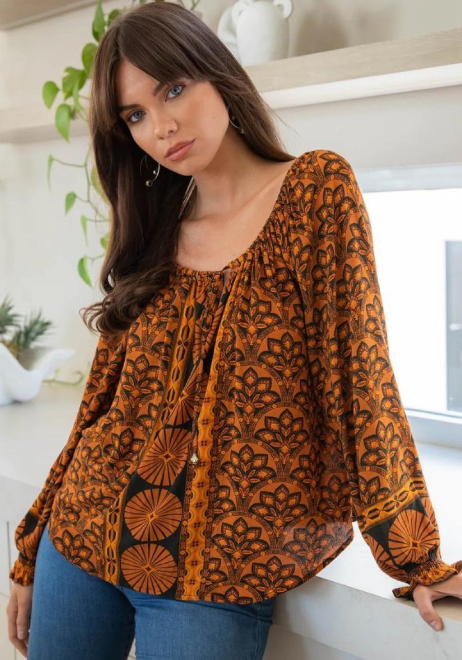 Fashion Nine lives Bazaar Tops | Scarlett Blouse