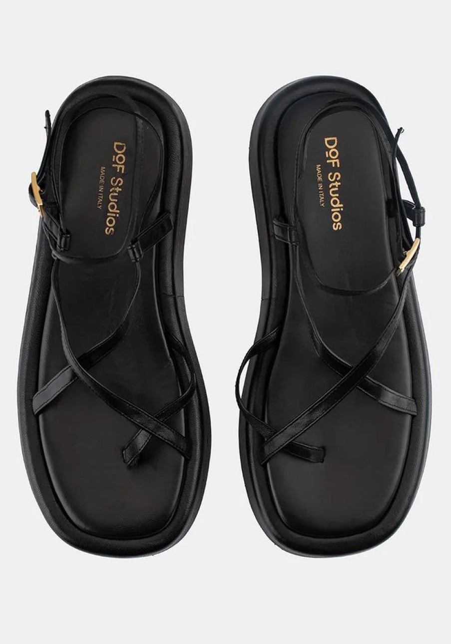 Accessories DOF Sandals & Slides | Greta Sandal - Black