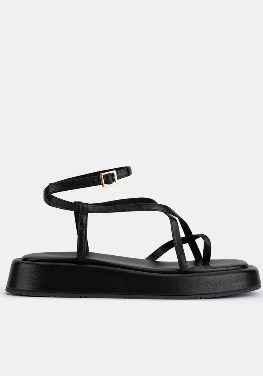 Accessories DOF Sandals & Slides | Greta Sandal - Black