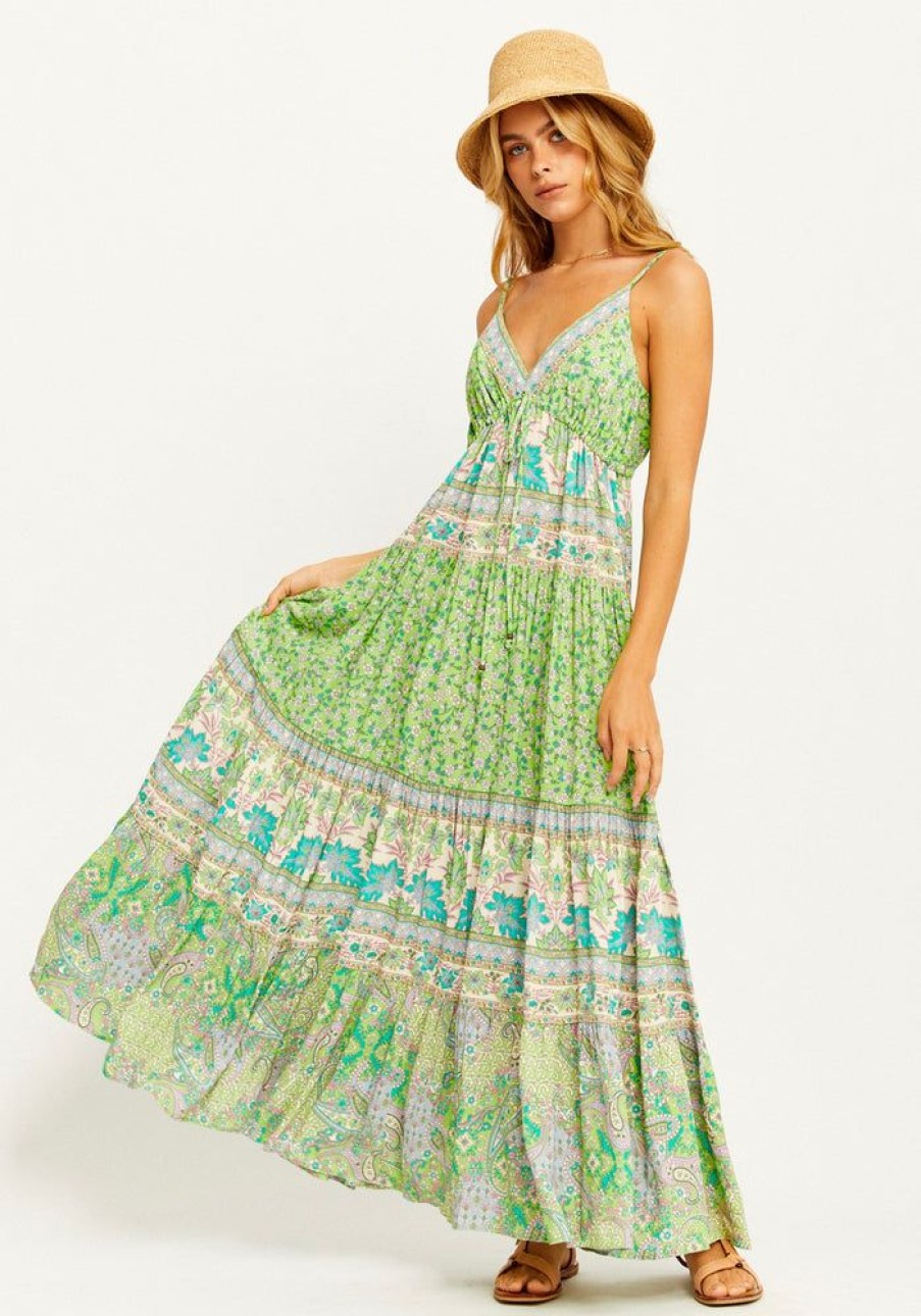 Fashion Arnhem Maxi Dress | Sacramento Maxi Dress- Apple