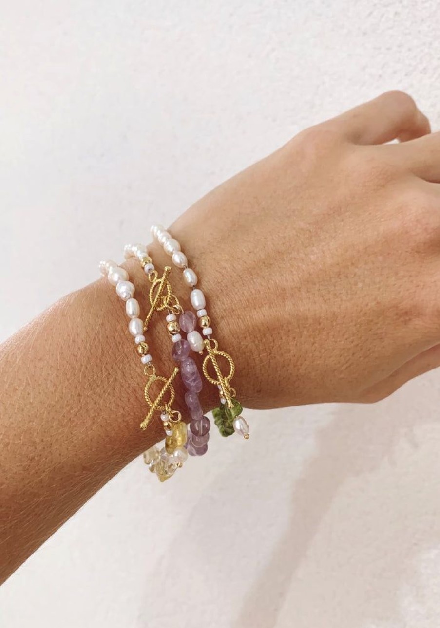 Accessories NP Rocks Jewellery Bracelets | Leo Bracelet - Peridot