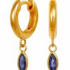 Accessories Temple of the Sun Earrings | Alessandra Sapphire Earrings