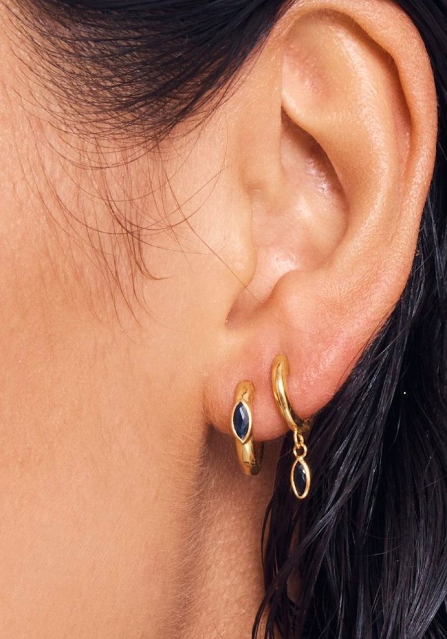 Accessories Temple of the Sun Earrings | Alessandra Sapphire Earrings