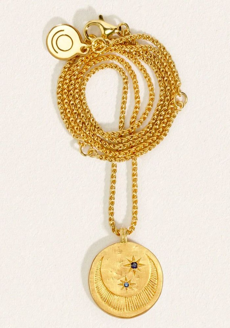 Accessories Temple of the Sun Necklaces | Celeste Necklace Gold