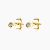 Accessories Slani Jewels Earrings | Alice Studs - Olive