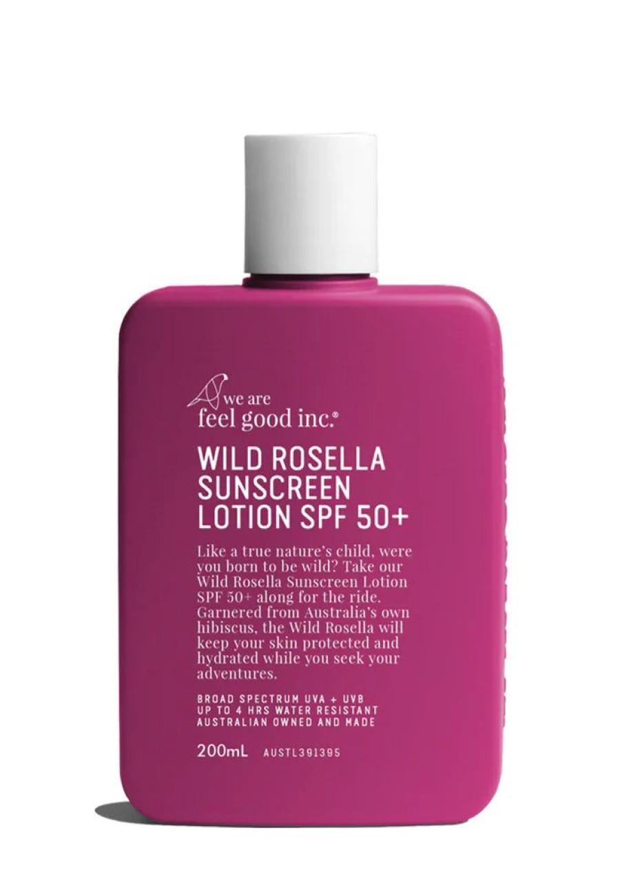 Accessories We Are Feel Good Inc. Beach Accessories | Wild Rosella Sunscreen Lotion Spf 50+