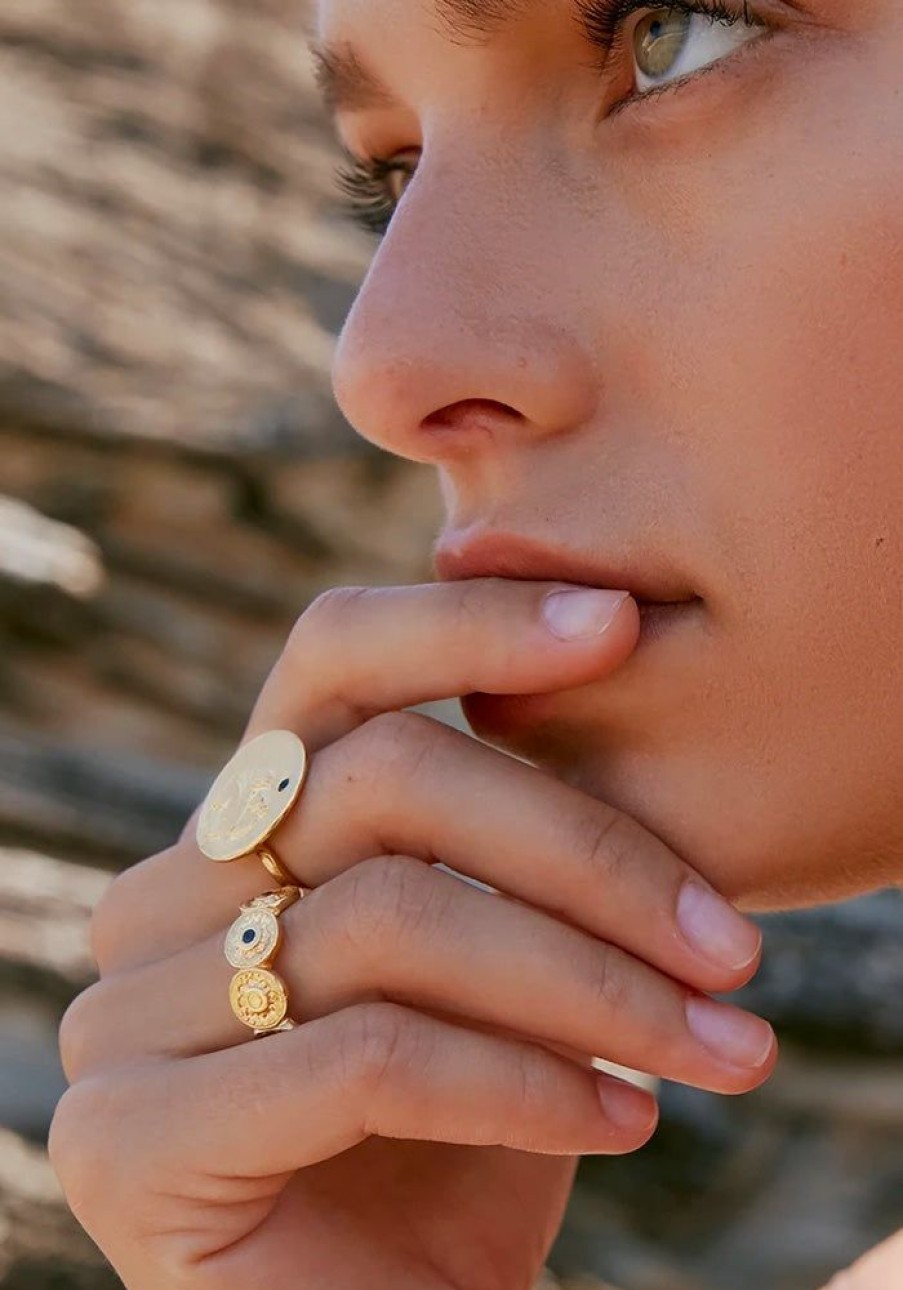 Accessories Temple of the Sun Gold Jewels | Vesta Ring