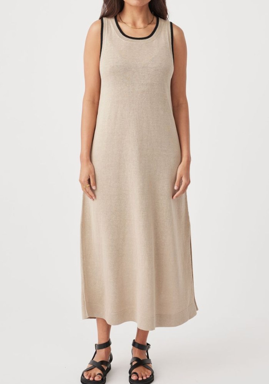 Fashion Arcaa Movement Knits & Sweaters | Brie Long Dress - Taupe