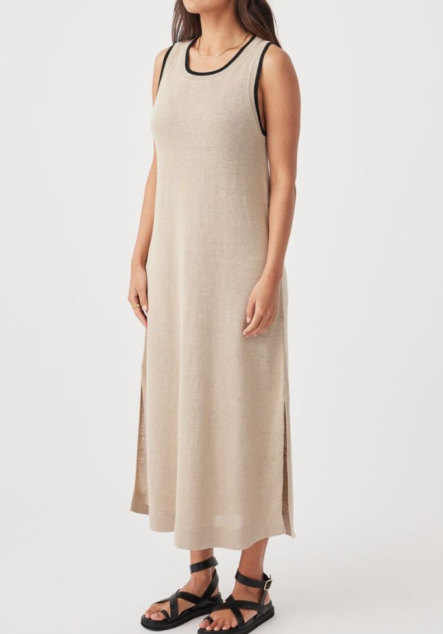 Fashion Arcaa Movement Knits & Sweaters | Brie Long Dress - Taupe