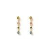 Accessories Arms Of Eve Gold Jewels | Isadora Earrings- Yellow Multi