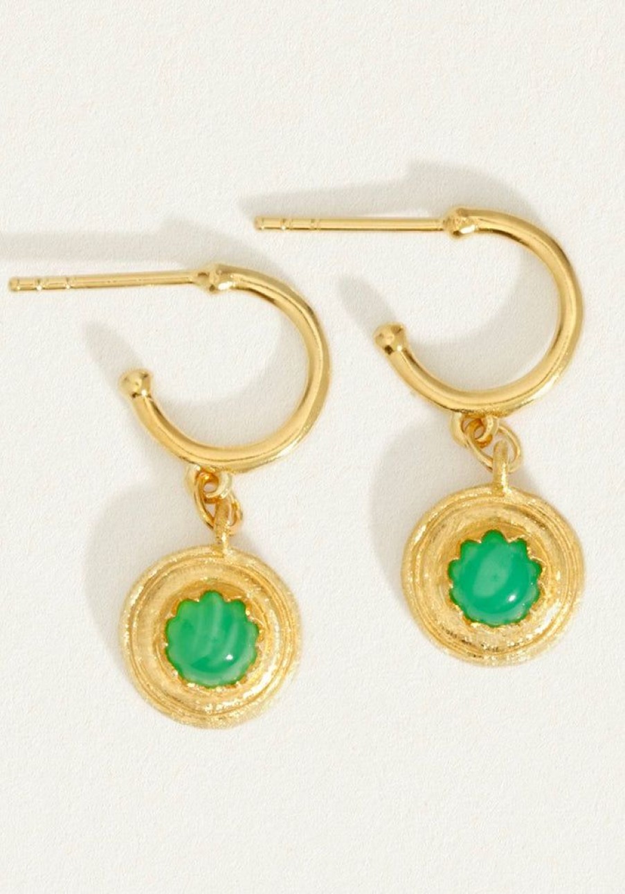 Accessories Temple of the Sun Gold Jewels | Cora Earrings