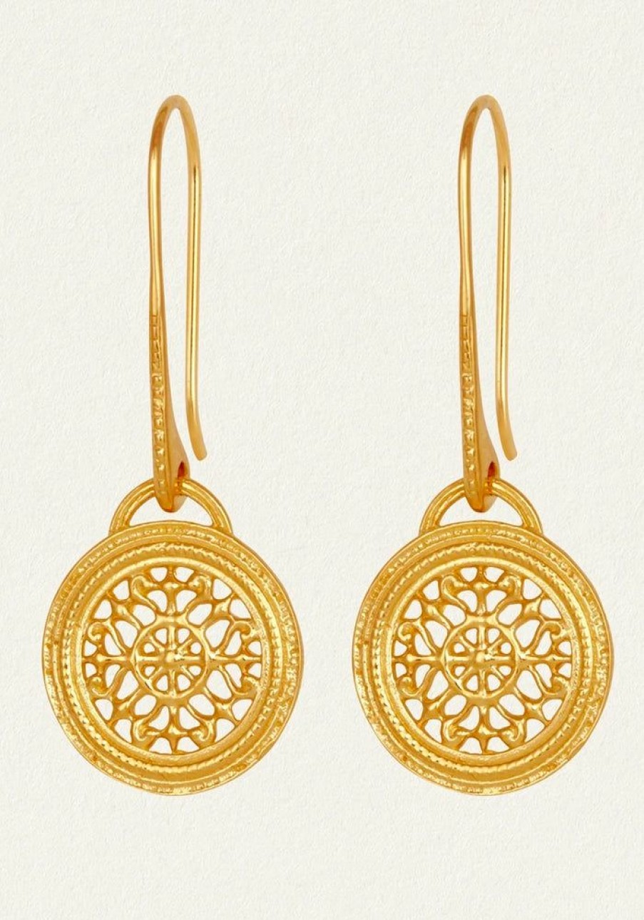 Accessories Temple of the Sun Gold Jewels | Dafni Earrings