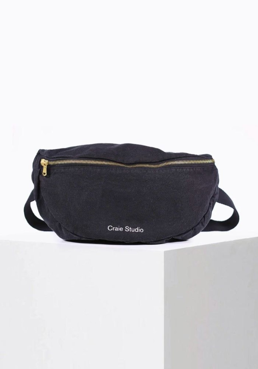 Accessories Craie Studio Bags | Banana Black Bag