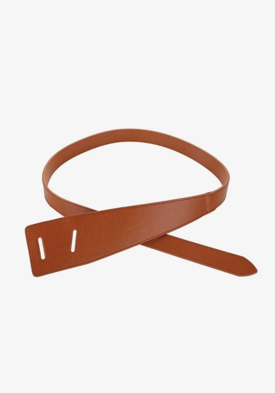 Accessories Morrison Belts | Katya Leather Belt - Tan