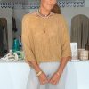 Fashion Estilo Emporio Knits & Sweaters | Carmela Top - Stracciatela