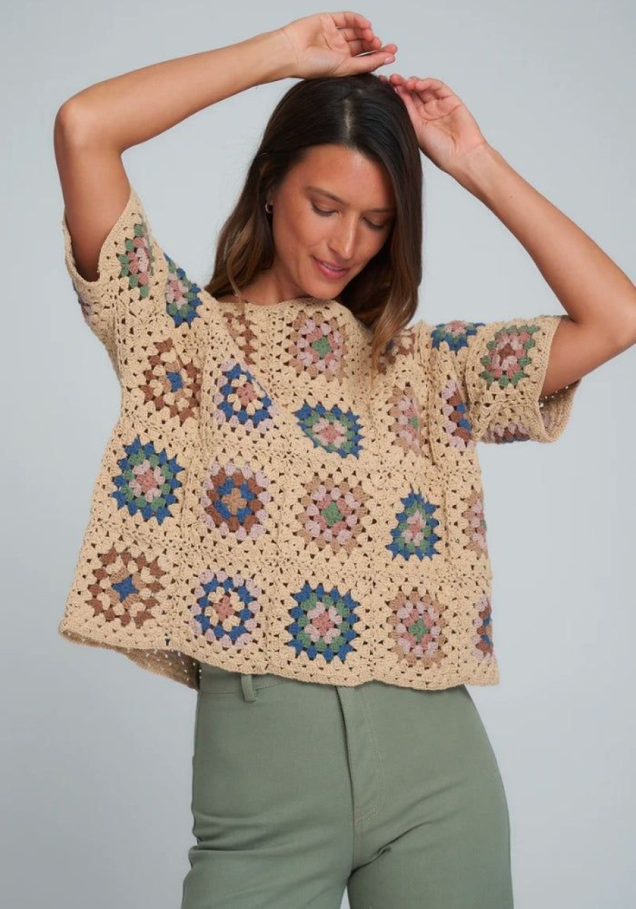 Fashion Lilya Knits & Sweaters | Patchwork Top