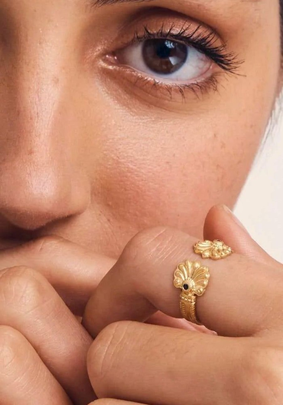 Accessories Temple of the Sun Gold Jewels | Isabel Ring