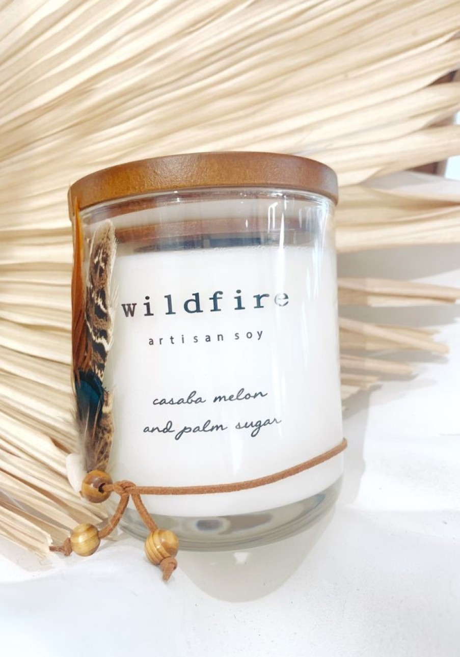 Homewares WILDFIRE CANDLES | Casaba Melon & Palm Sugar